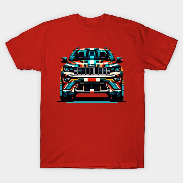 Jeep Grand Cherokee T-Shirt by Vehicles-Art